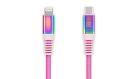 Кабель REAL-EL USB Type-C - Lightning (M/M), 1 м, Rainbow (EL123500054)