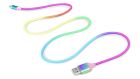 Кабель REAL-EL Premium USB - USB Type-C (M/M), 1 м, Rainbow (EL123500050)