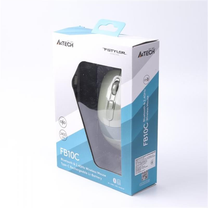 Миша бездротова A4Tech FB10C Matcha Green (FB10C (Matcha Green))