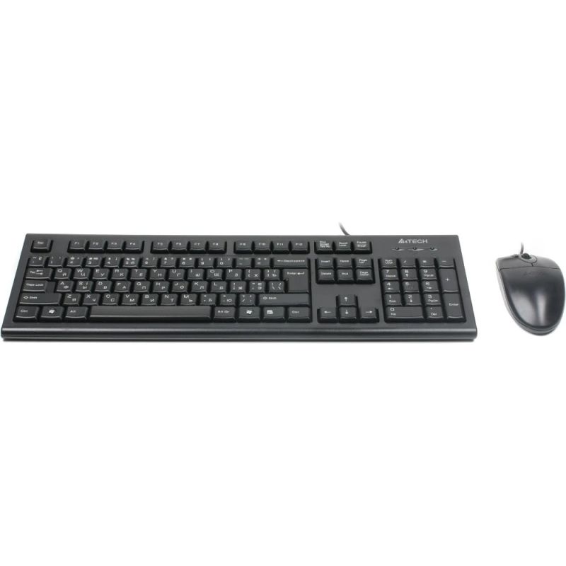 Комплект (клавиатура, мышь) A4Tech (KR-8520D Black)