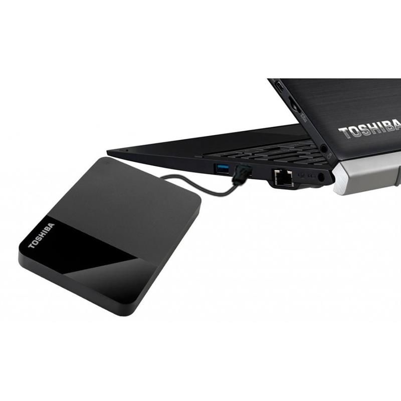 Внешний жесткий диск 2.5" USB 2.0ТB Toshiba Canvio Ready Black (HDTP320EK3AA)