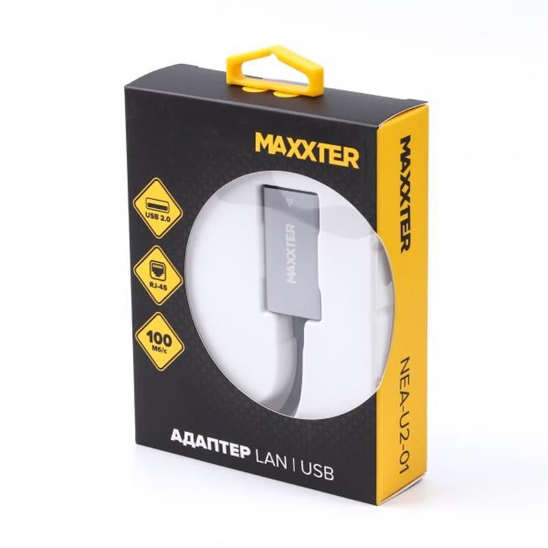Сетевой адаптер Maxxter (1xFE) (NEA-U2-01)