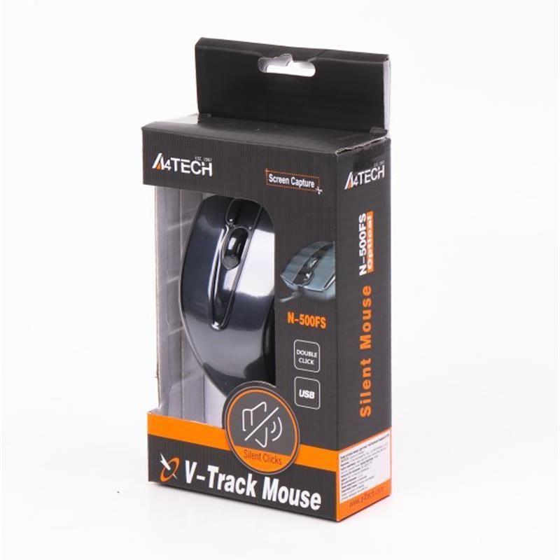 Мышь A4Tech Black (N-500FS)