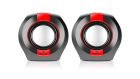 Акустическая система REAL-EL S-50 Black/Red (EL121100008)