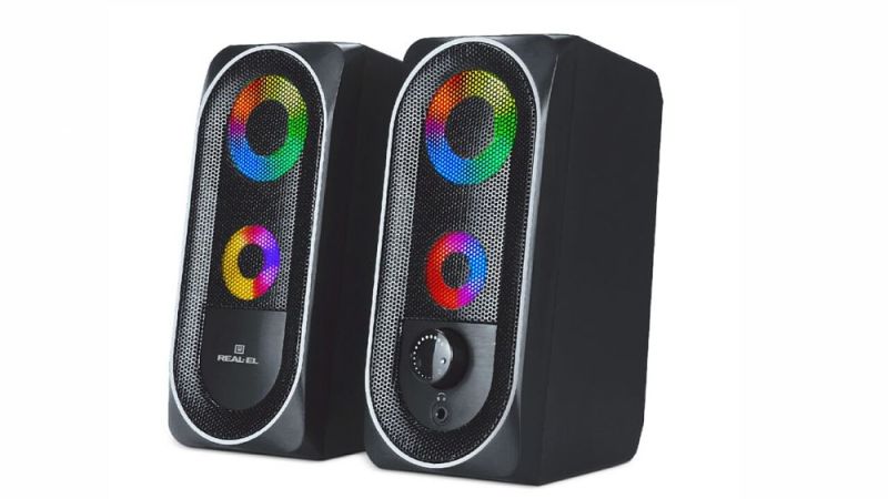 Акустична система REAL-EL S-110 Black (EL121100009)