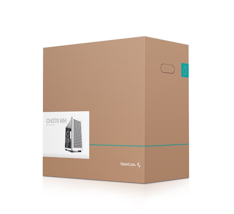 Корпус DeepCool CH370 White без БП (R-CH370-WHNAM1-G-1)