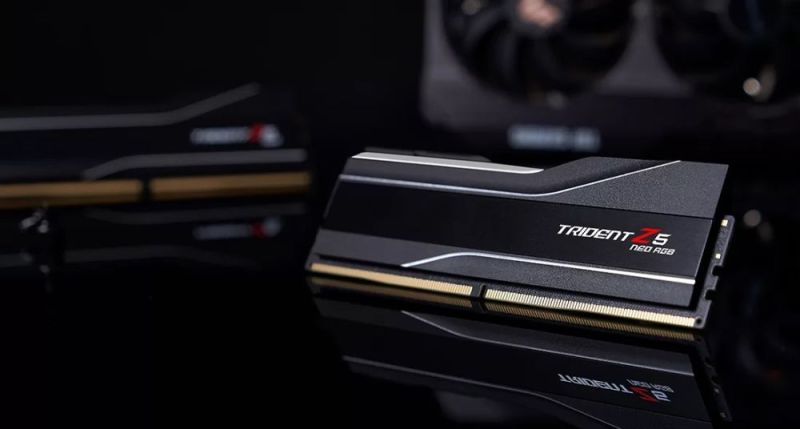 Модуль памяти DDR5 2x16GB/6000 G.Skill Trident Z5 Neo RGB (F5-6000J3038F16GX2-TZ5NR)