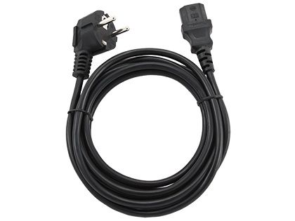 Кабель силовий Cablexpert (CEE7/7-C13), перетин 3*1мм кв, 3м (PC-186-VDE-3M)