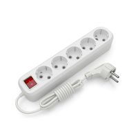 Подовжувач блоковий (ABS) Electrum 5гнізд 3м із заземленням та вимикачем (C-ES-1814)