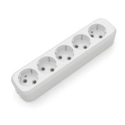 Розетковий блок Electrum 5 гнізд із заземленням (C-SM-1780)