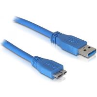 Кабель ATcom USB 3.0 AM/MicroBM 0,8 м blue (12825)
