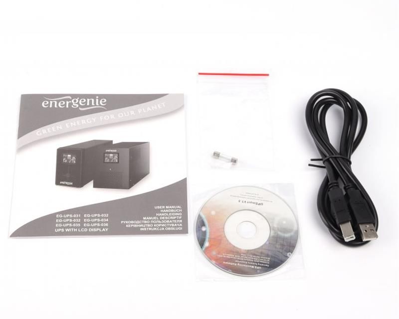 Джерело безперебійного живлення EnerGenie 2000VA (EG-UPS-035)