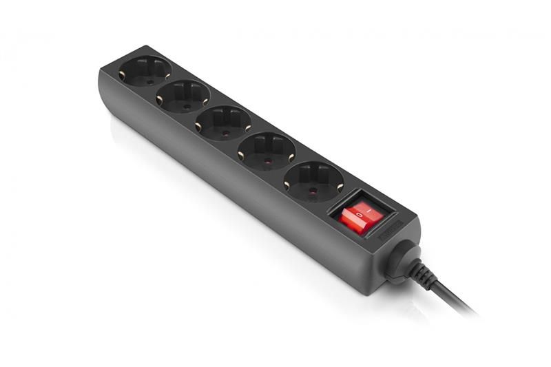 Фильтр питания REAL-EL RS-Protect M 1.8м Black (EL122300026)