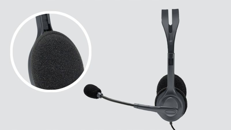 Гарнитура Logitech H111 Stereo (981-000593)