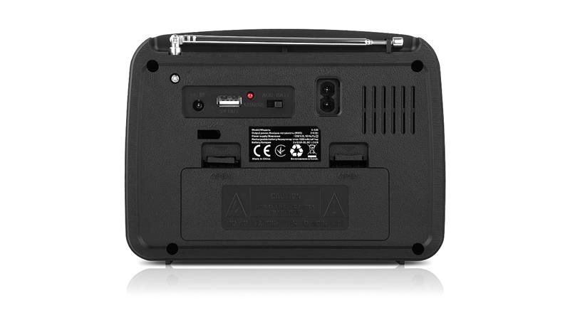 Радиоприемник REAL-EL X-520 Black (EL121800006)