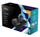 ИБП NJOY (UPCSBLS680TTOAZ01B), Lin.int., 8 x Schuko, USB, LCD, пластик (Token 800)
