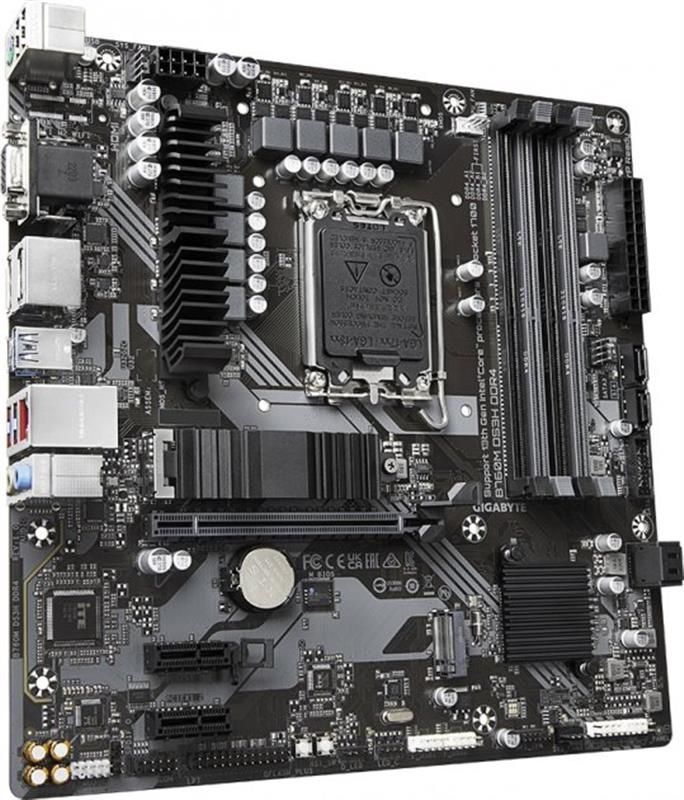 Материнська плата Gigabyte Socket 1700 (B760M DS3H DDR4)