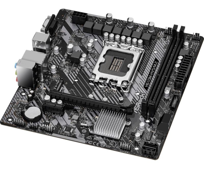 Материнська плата ASRock Socket 1700 (H610M-HVS/M.2 R2.0)