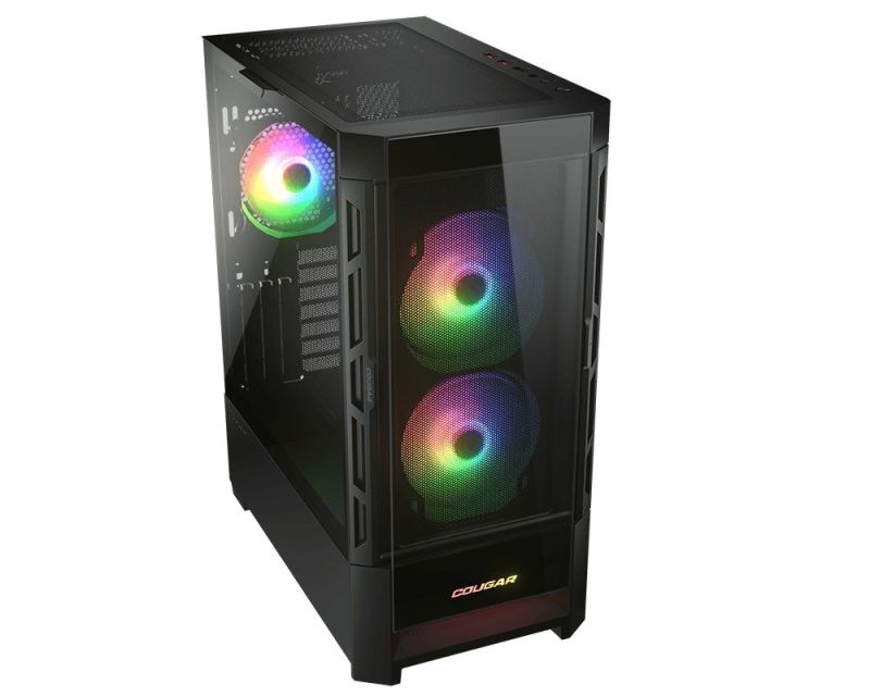 Корпус Cougar Duoface RGB Black без БЖ (DUOFACE RGB)