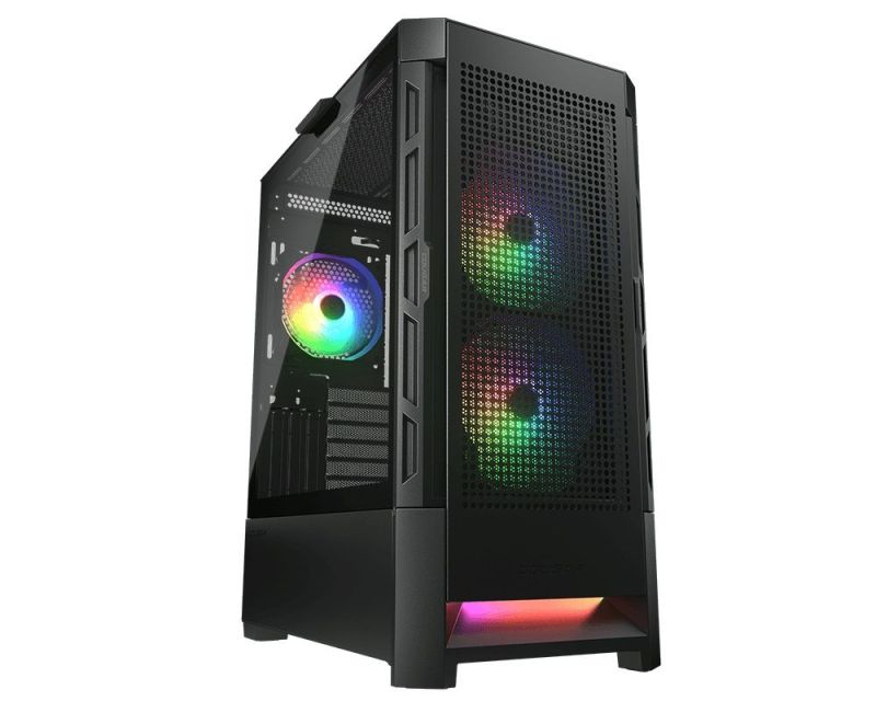 Корпус Cougar Duoface RGB Black без БЖ (DUOFACE RGB)