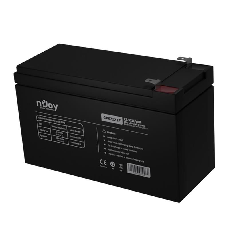 Акумуляторна батарея Njoy 12V 7AH (BTVACGUOBTD2FCN01B) AGM (GP07122F)