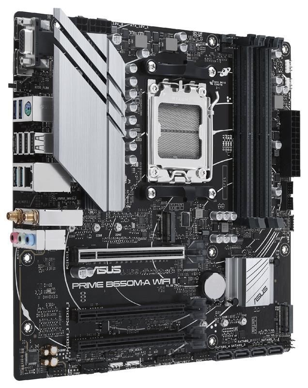 Материнська плата Asus Prime B650M-A WiFi II Socket AM5 (PRIME B650M-A WIFI II)