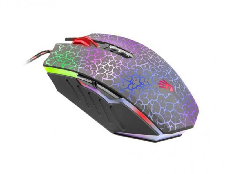 Миша Bloody A70A Crackle Black (A70A Bloody (Black))