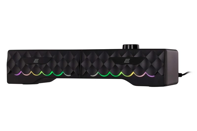 Акустична система 2E PCS232 RGB Soundbar Black (2E-PCS232BK)