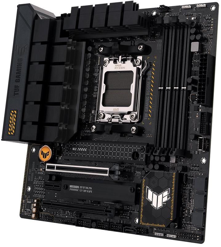 Материнская плата Asus TUF Gaming B650M-PLUS WiFi Socket AM5 (TUF GAMING B650M-PLUS WIFI)