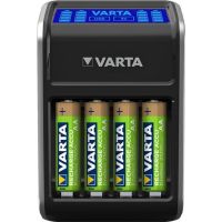 Сетевое зарядное устройство Varta LCD Plug Charger + 4 х Ni-Mh AA 2100 mAh (57687101441)