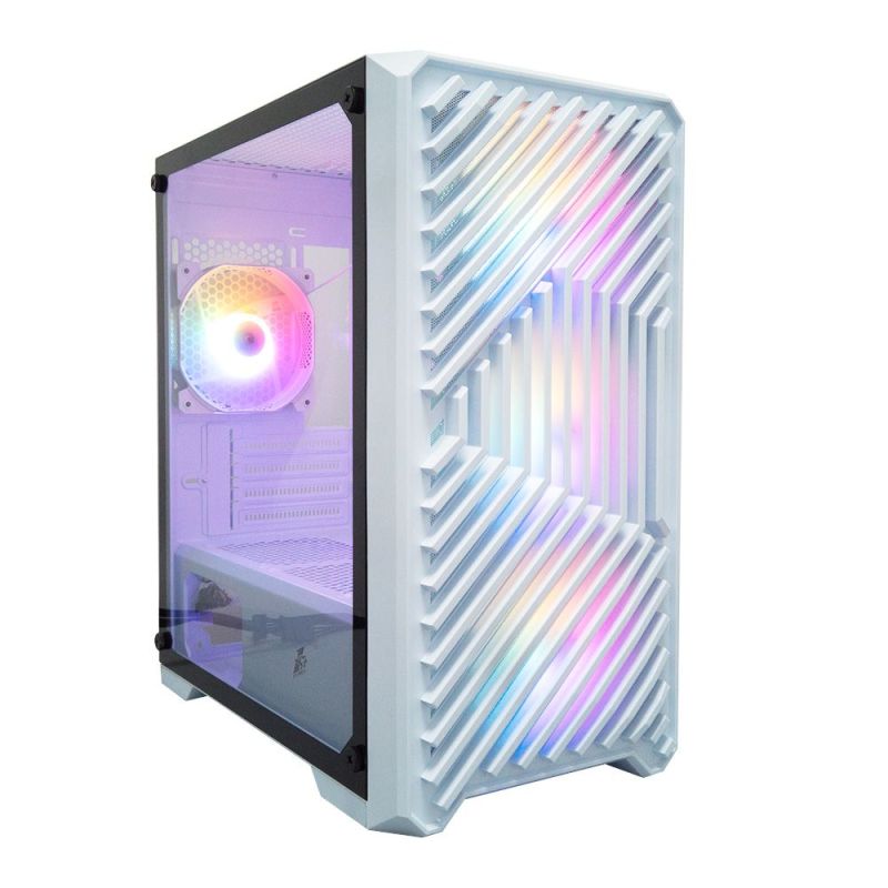 Корпус 1stPlayer White без БЖ (T5-WH-4F1-W)