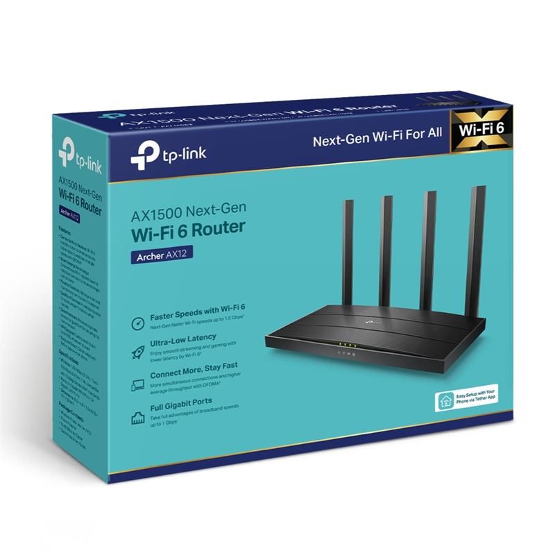 Беспроводной маршрутизатор TP-Link (Archer AX12)