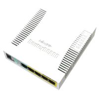 Комутатор MikroTik (RB260GSP) (CSS106-1G-4P-1S)