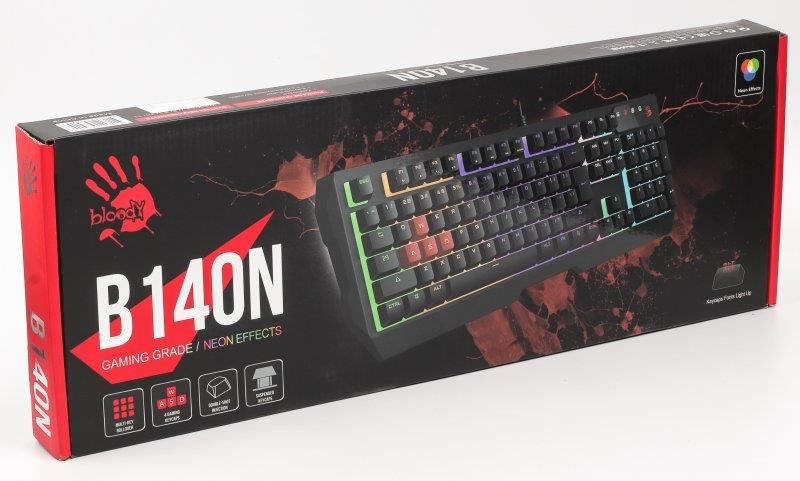 Клавиатура Bloody B140N Black USB (B140N Bloody (Black))