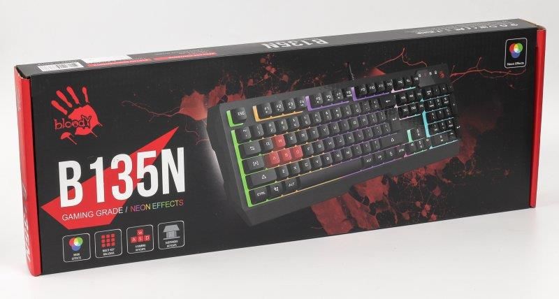Клавіатура Bloody B135N Black USB (B135N Bloody (Black))