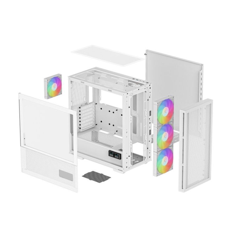 Корпус DeepCool CH560 Digital White без БЖ (R-CH560-WHAPE4D-G-1)