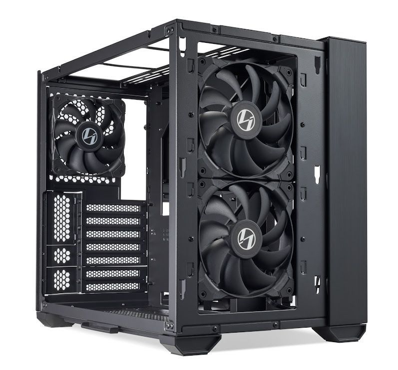 Корпус Lian Li PC-O11 Dynamic Air Mini Black без БЖ (G99.O11AMX.00)