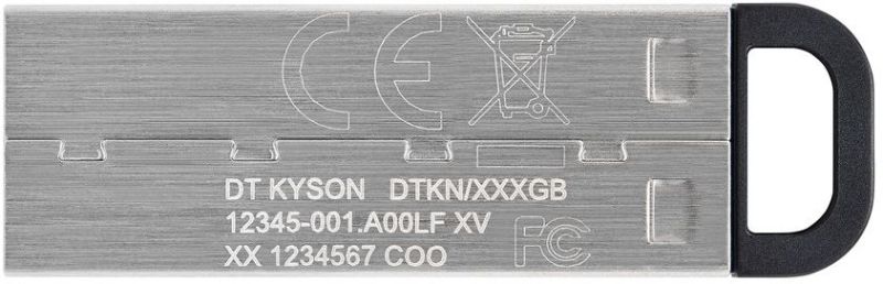 Флеш-накопитель USB3.2 256GB Kingston DataTraveler Kyson Silver/Black (DTKN/256GB)