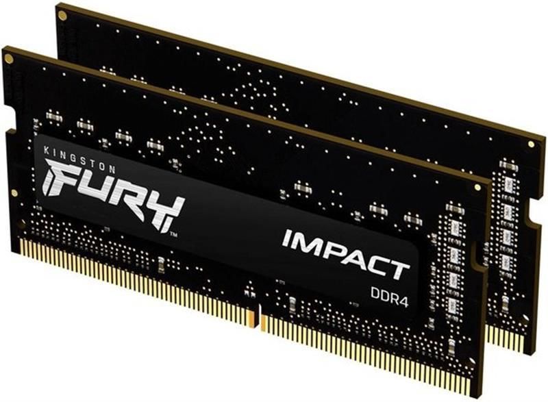 Модуль памяти SO-DIMM DDR4 2x16GB/3200 Kingston Fury Impact (KF432S20IBK2/32)