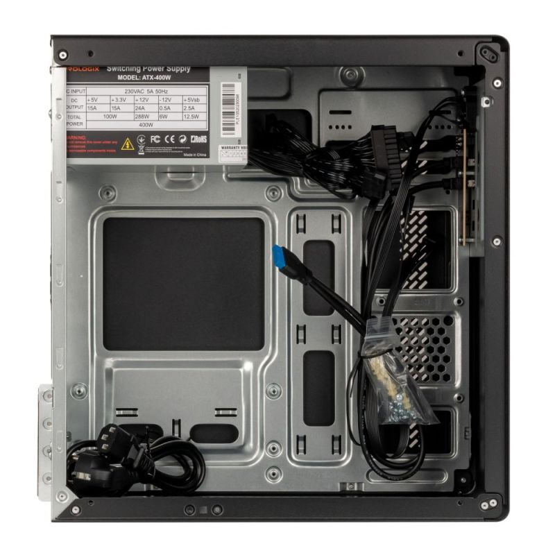 Корпус Prologix Black 400W (E105)