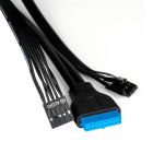 Корпус Prologix Black 400W (E105)