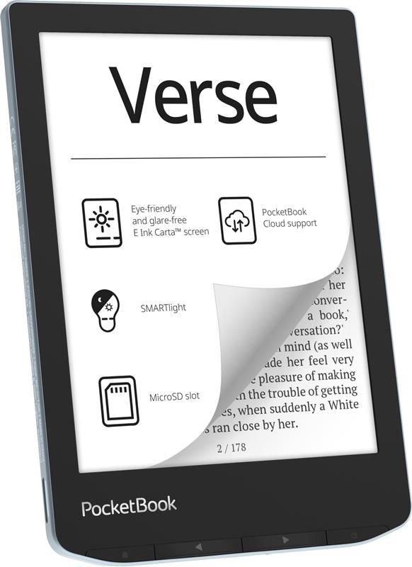 Электронная книга PocketBook 629 Verse Bright Blue (PB629-2-CIS)