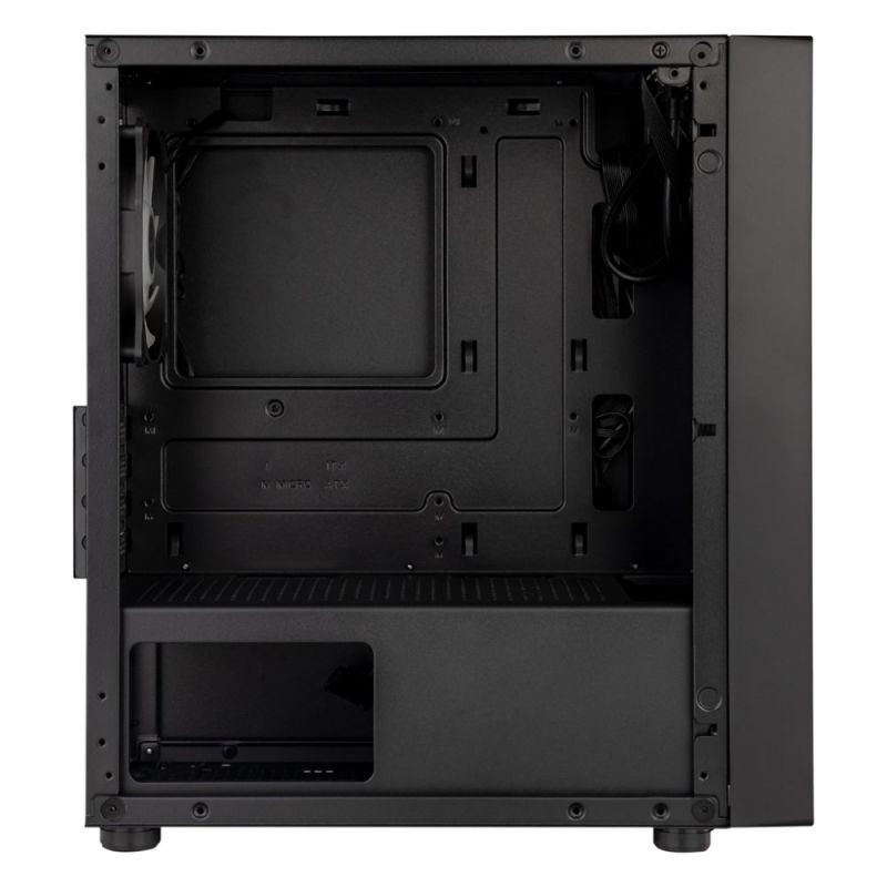 Корпус Prologix Tempered Glass&Mesh Black (E102)