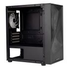 Корпус Prologix Tempered Glass&Mesh Black (E102)
