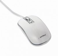 Миша Gembird White/Silver (MUS-4B-06-WS)