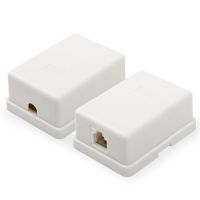 Розетка Atcom зовнішня UTP 5e 1-порт RJ 45 (15253)