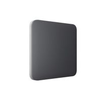 Кнопка для одноклавишного или проходного выключателя Ajax SoloButton (1-gang/2-way) Graphite (45998.144.GP)
