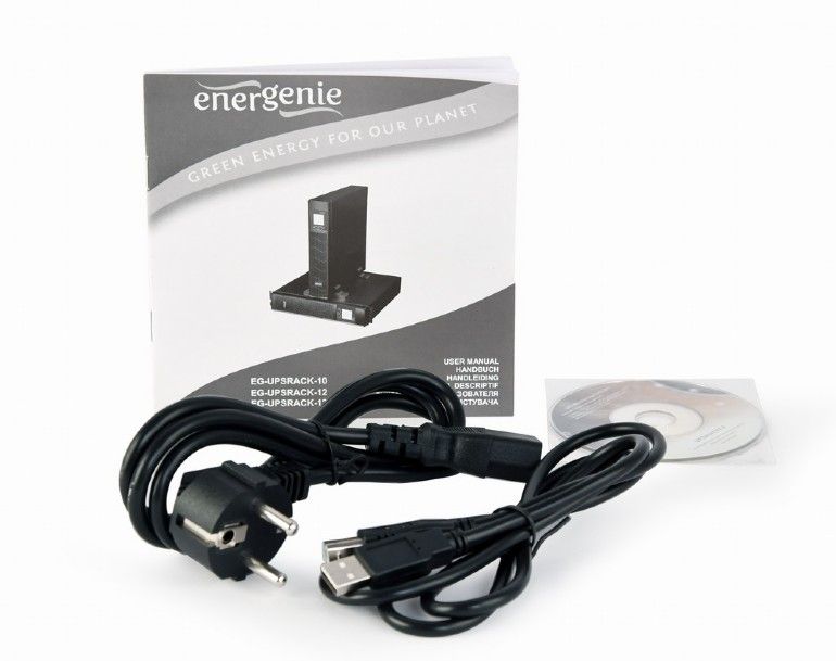 Джерело безперебійного живлення EnerGenie 1000VA (EG-UPSRACK-10)