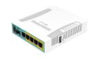 Маршрутизатор MikroTik RouterBoard hEX PoE (800MHz/128Mb, 1xUSB, 5х1000Мбит, Passive PoE) (RB960PGS)