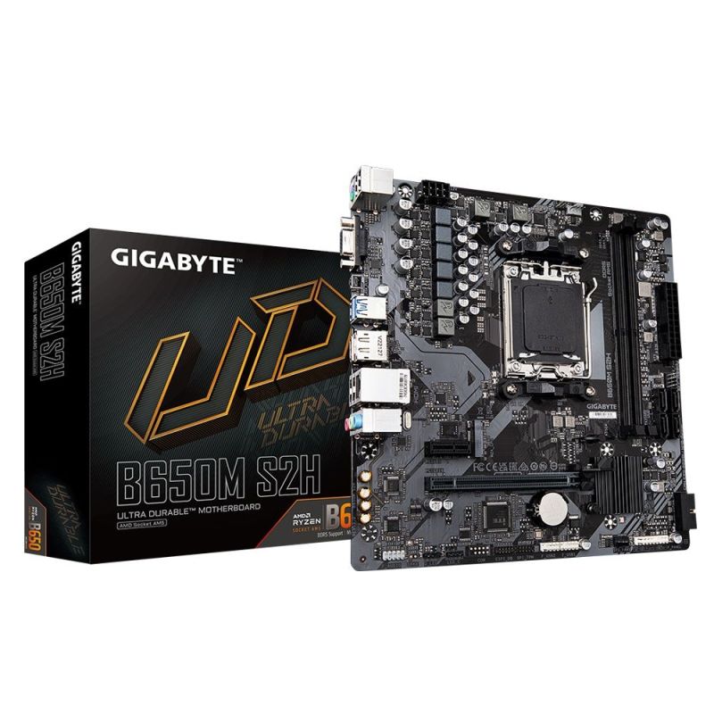 Материнская плата Gigabyte Socket AM5 (B650M S2H)